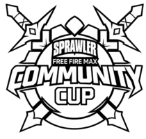 Sprawler Free Fire Max Community Cup crest